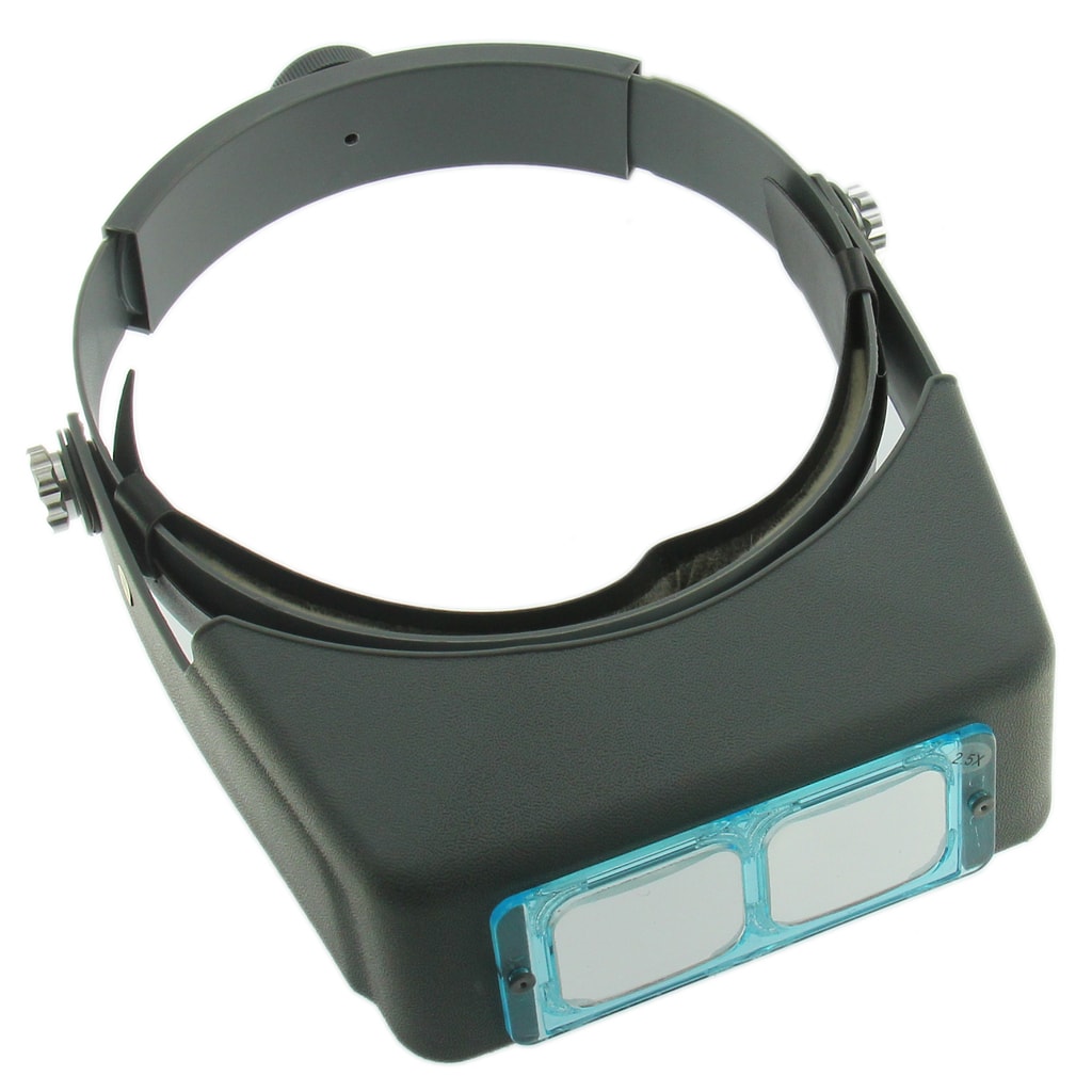 Headband Magnifier With 4 Lenses 1.5x 2x 2.5x 3.5x